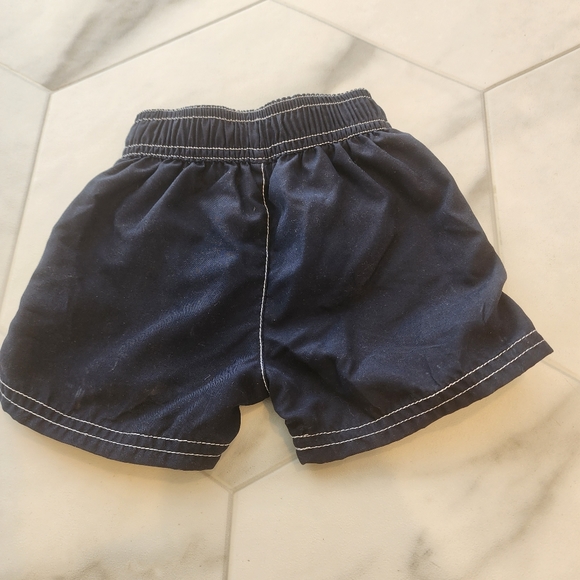 Boys swimshorts,0-3 month or 12-18 pounds. Blue w pineapples 🍍&🌴 - Picture 4 of 6
